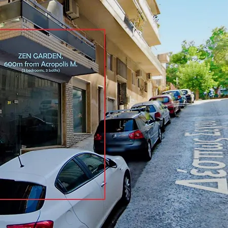 Zen Garden, 600m From Acropolis Museum Apartment *